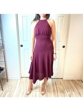 Donna Morgan Women's Maxi Dress in Burgundy
